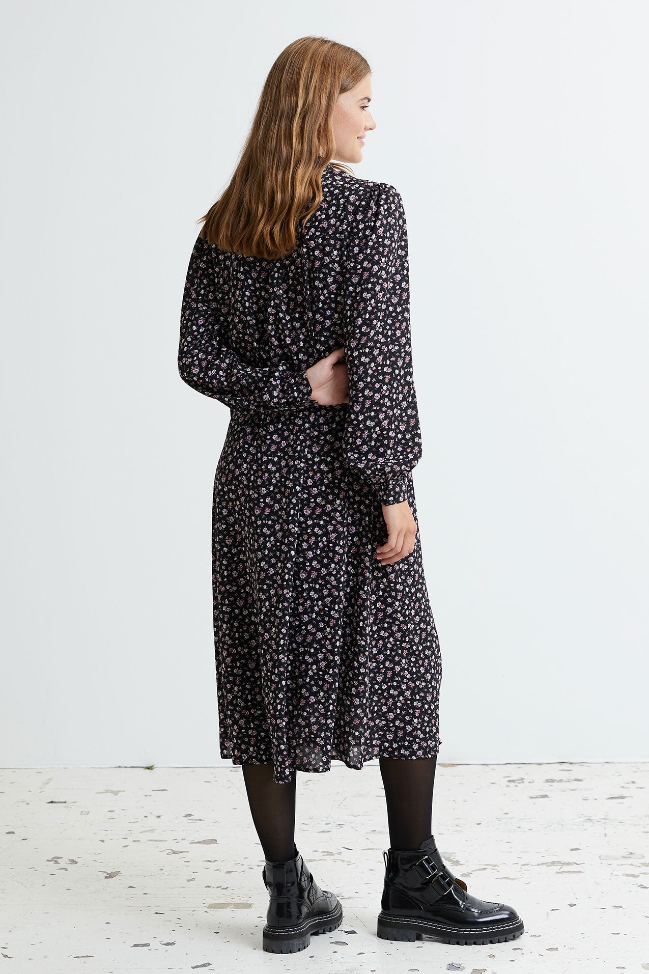 Dita Dress - Flower Print