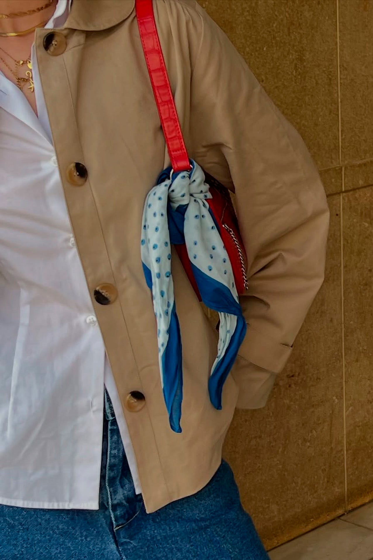 DotLL Scarf - Light Blue