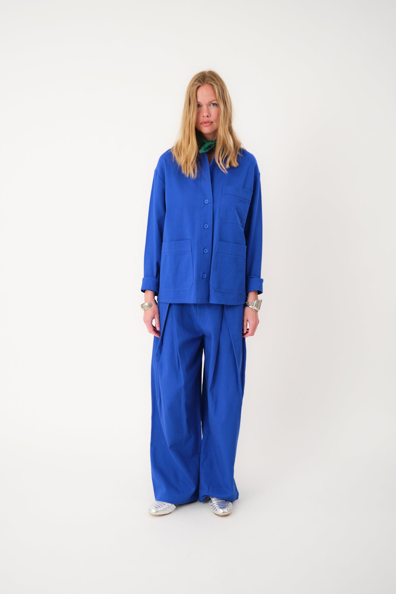 Lollys Laundry EddaLL Jacket Jacket 97 Neon Blue