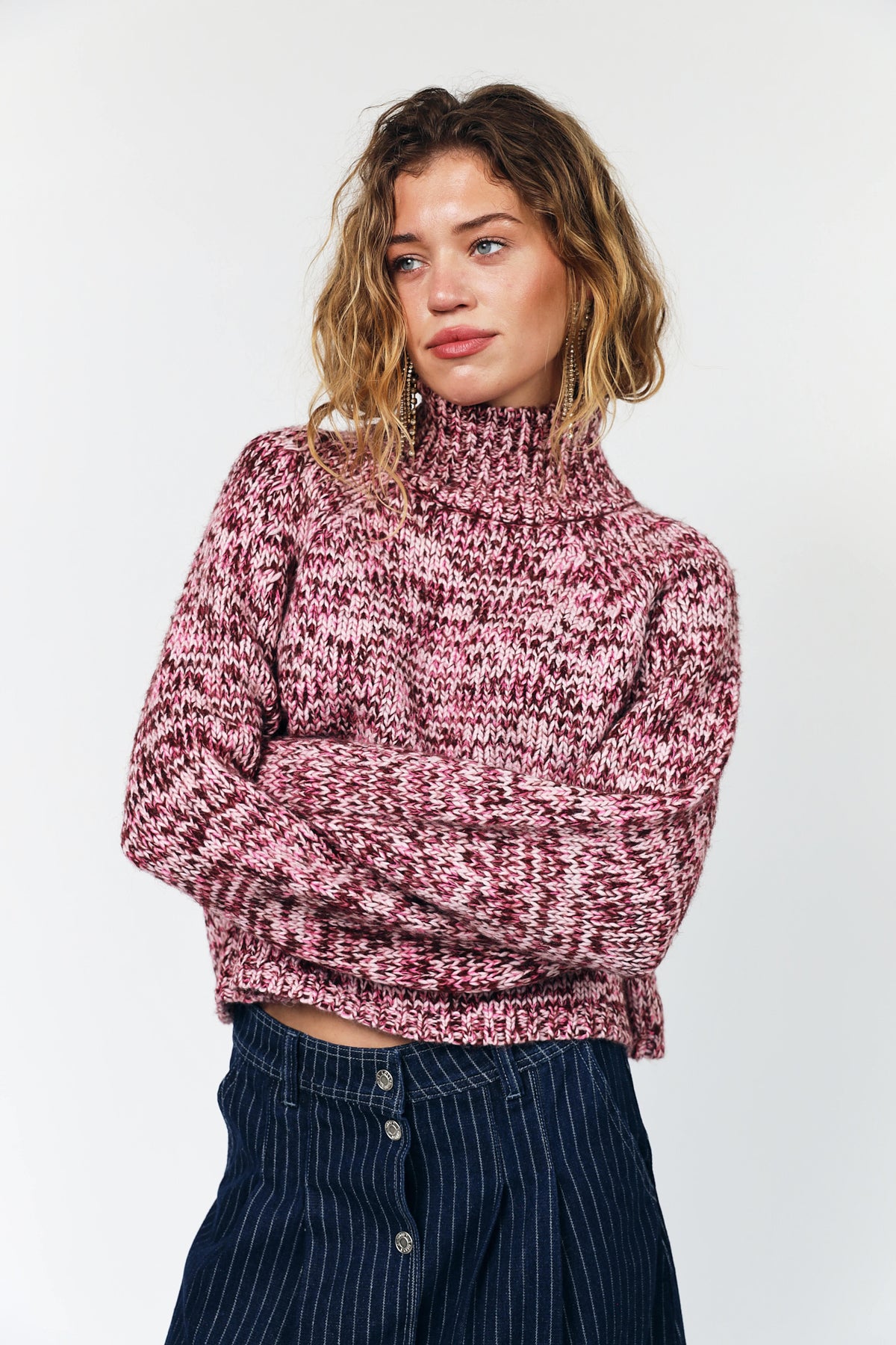 Lollys Laundry ElioLL Knit Jumper Jumper  84 Light Pink