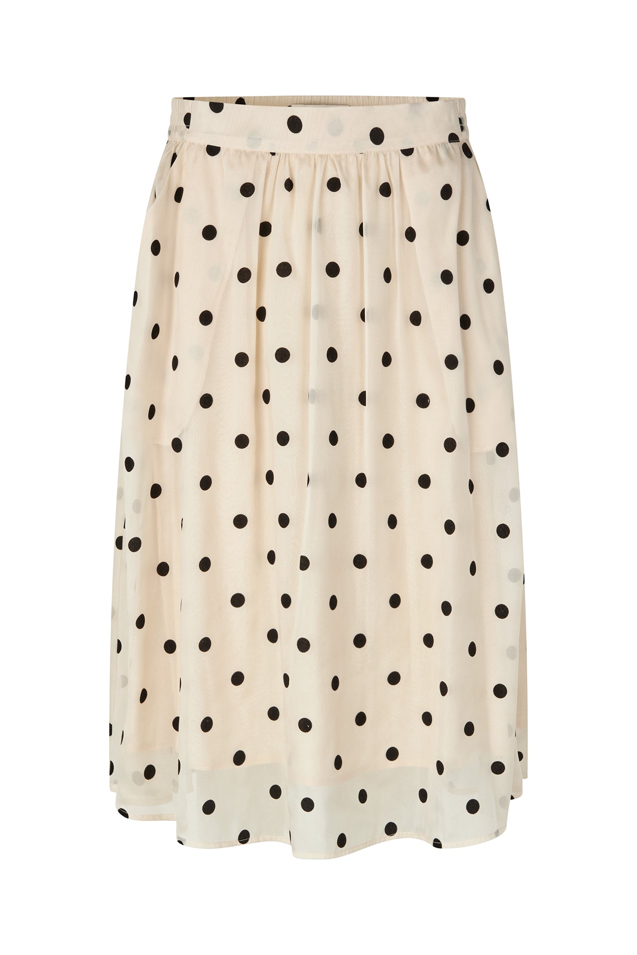 Lollys Laundry EllaLL Midi Skirt Skirt 02 Creme