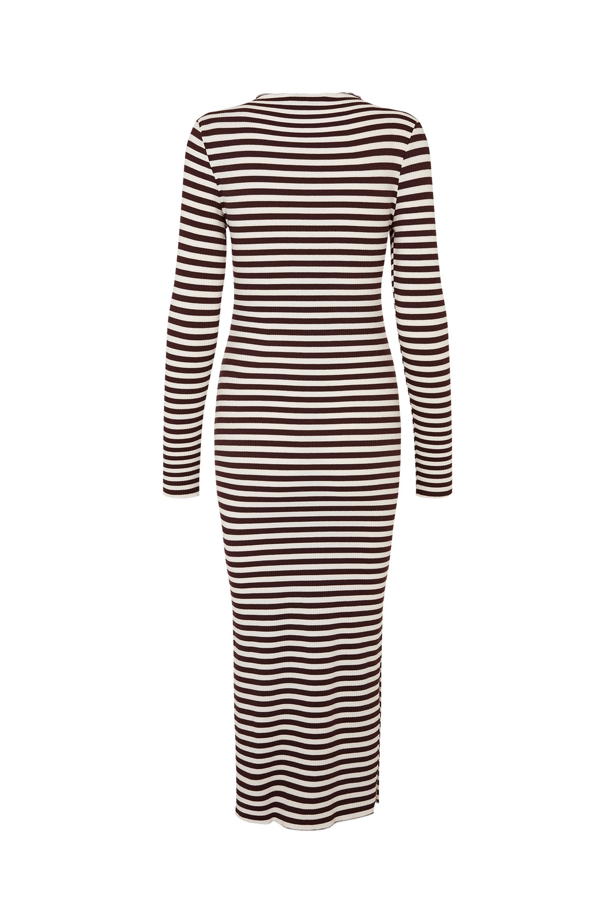 EmeraldLL Maxi Dress LS - Choco