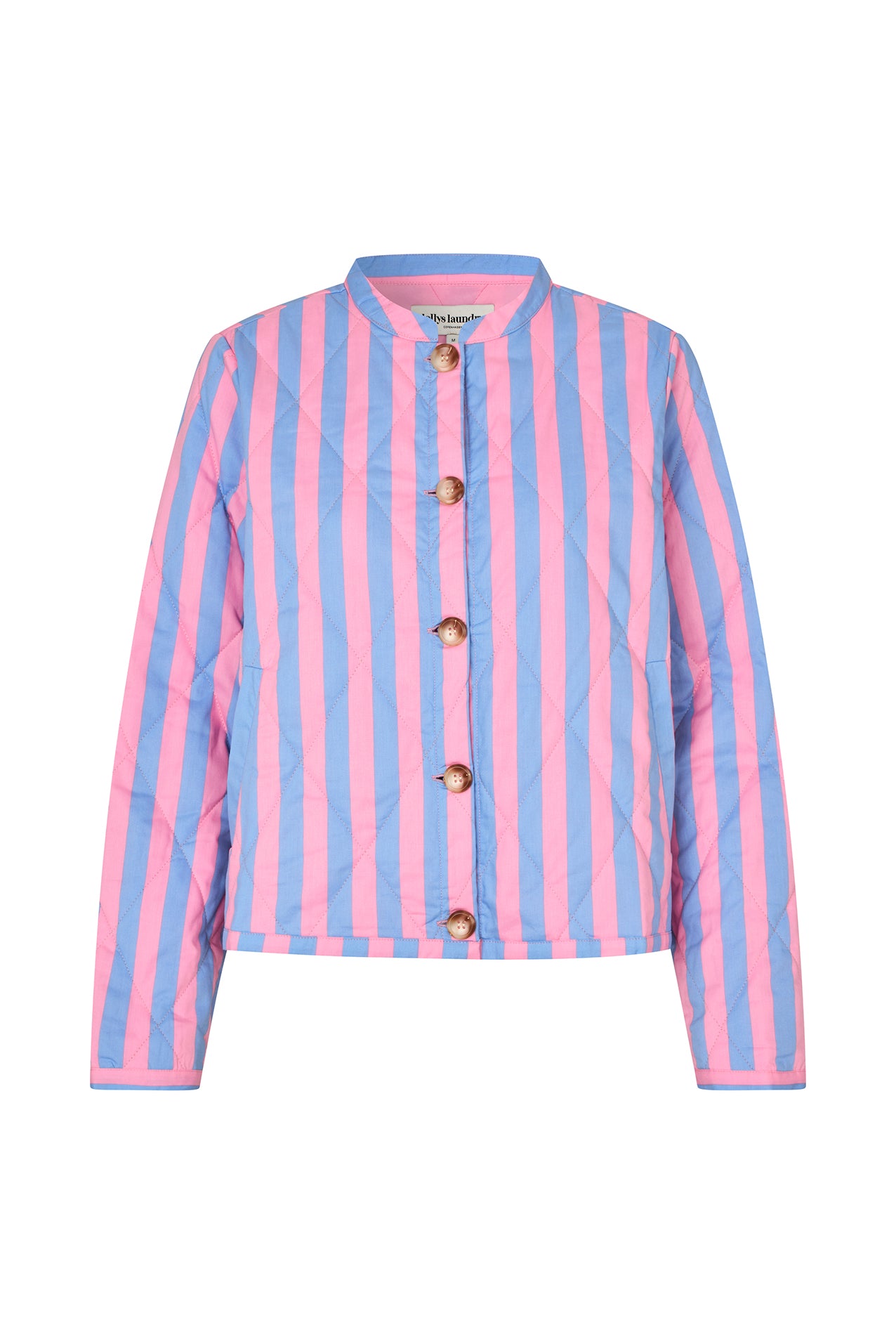 EmiliaLL Jacket in Dark Mokka Stripes | Lollys Laundry