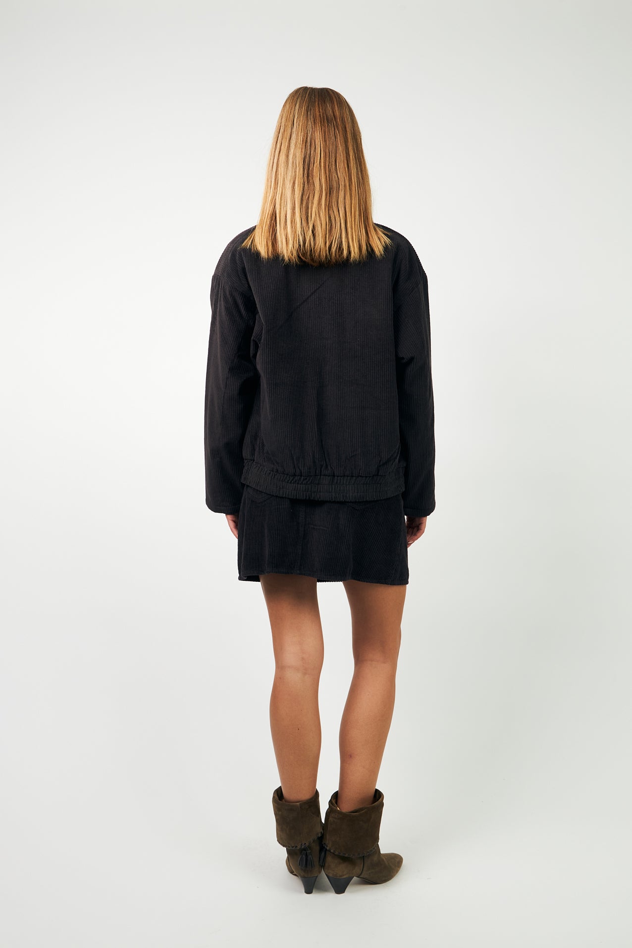 EvasLL Short Skirt - Dark Mokka