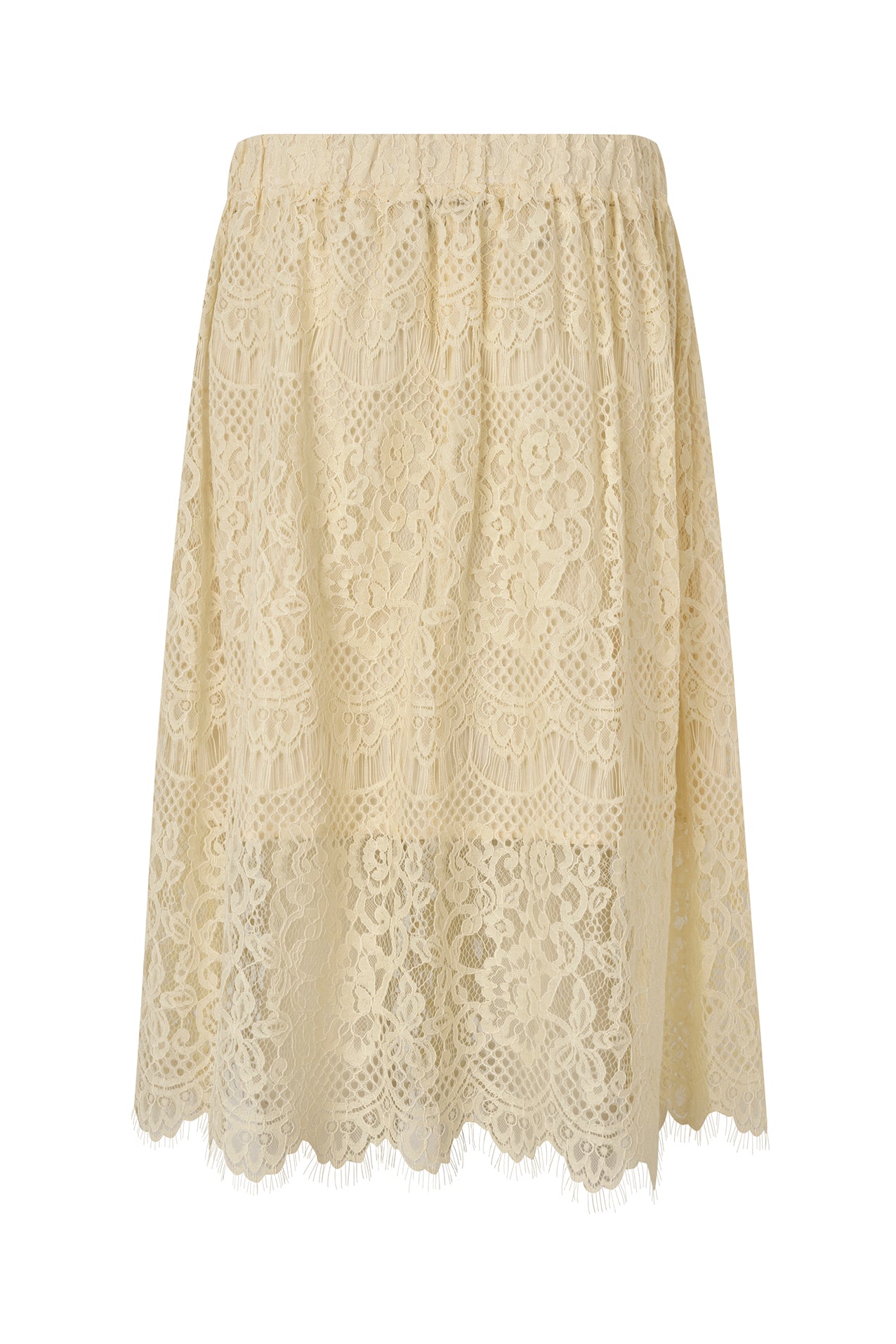 Lollys Laundry EverLL Short Skirt Skirt 02 Creme