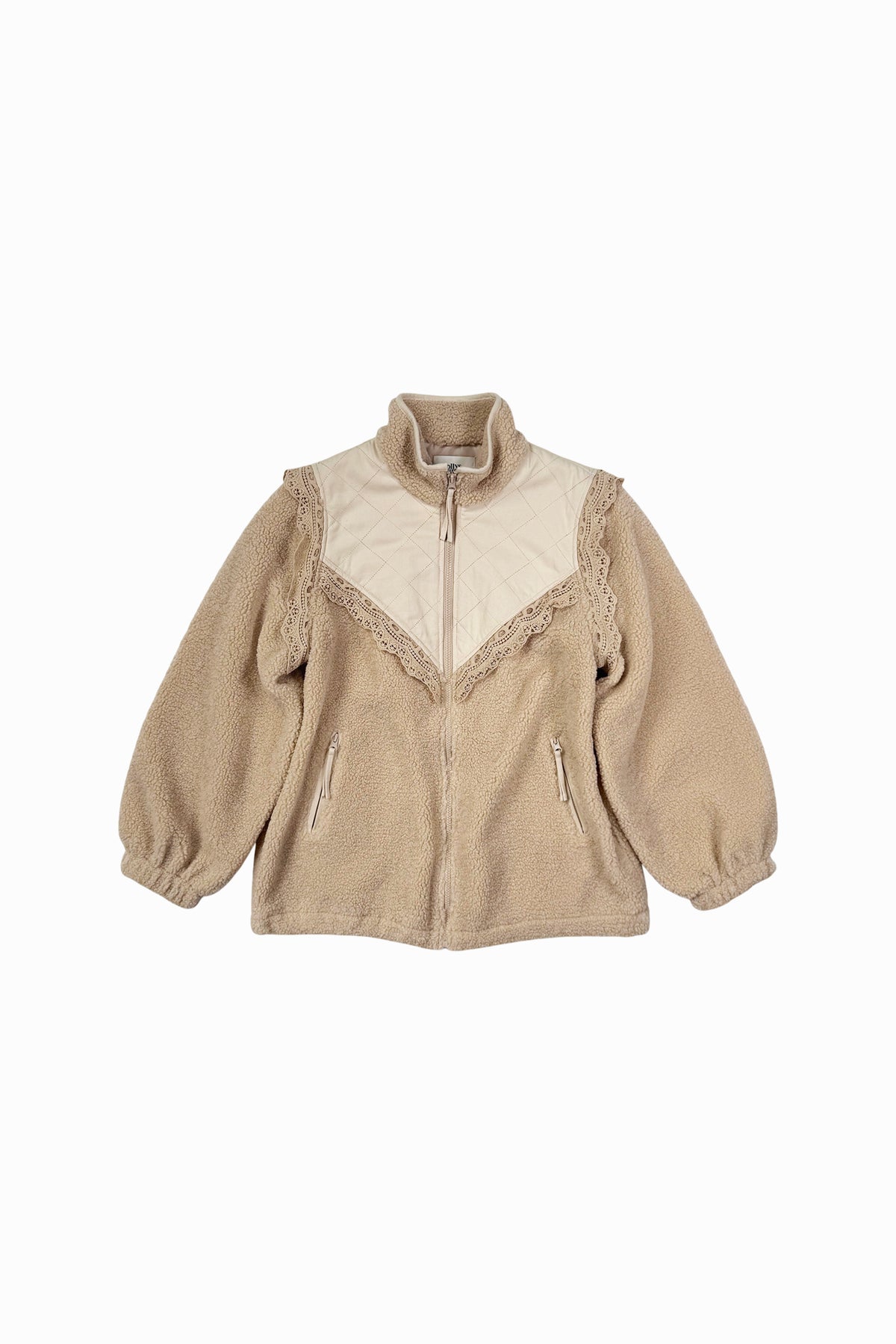 Lollys Laundry FalLL Teddy Jacket Outerwear 08 Beige