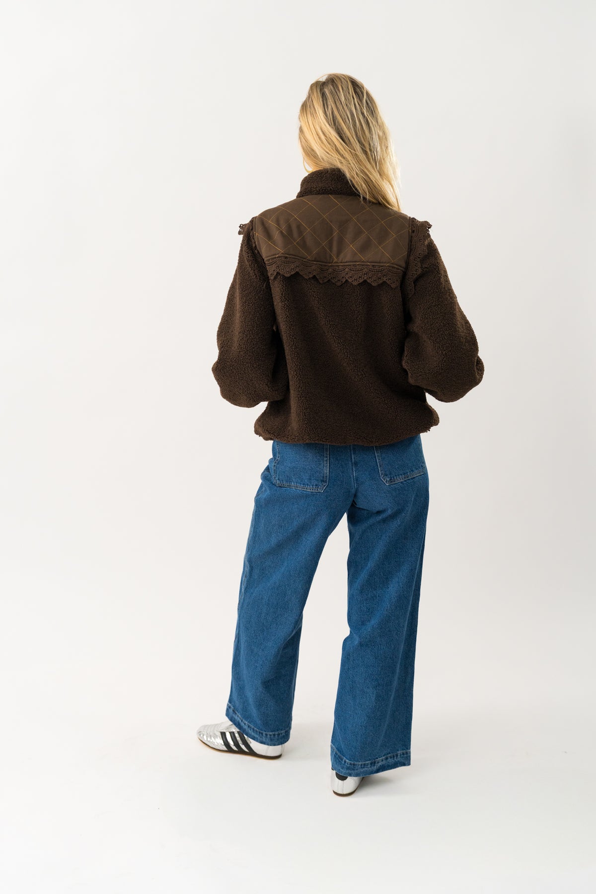 Lollys Laundry FalLL Teddy Jacket Outerwear 87 Dark Mokka