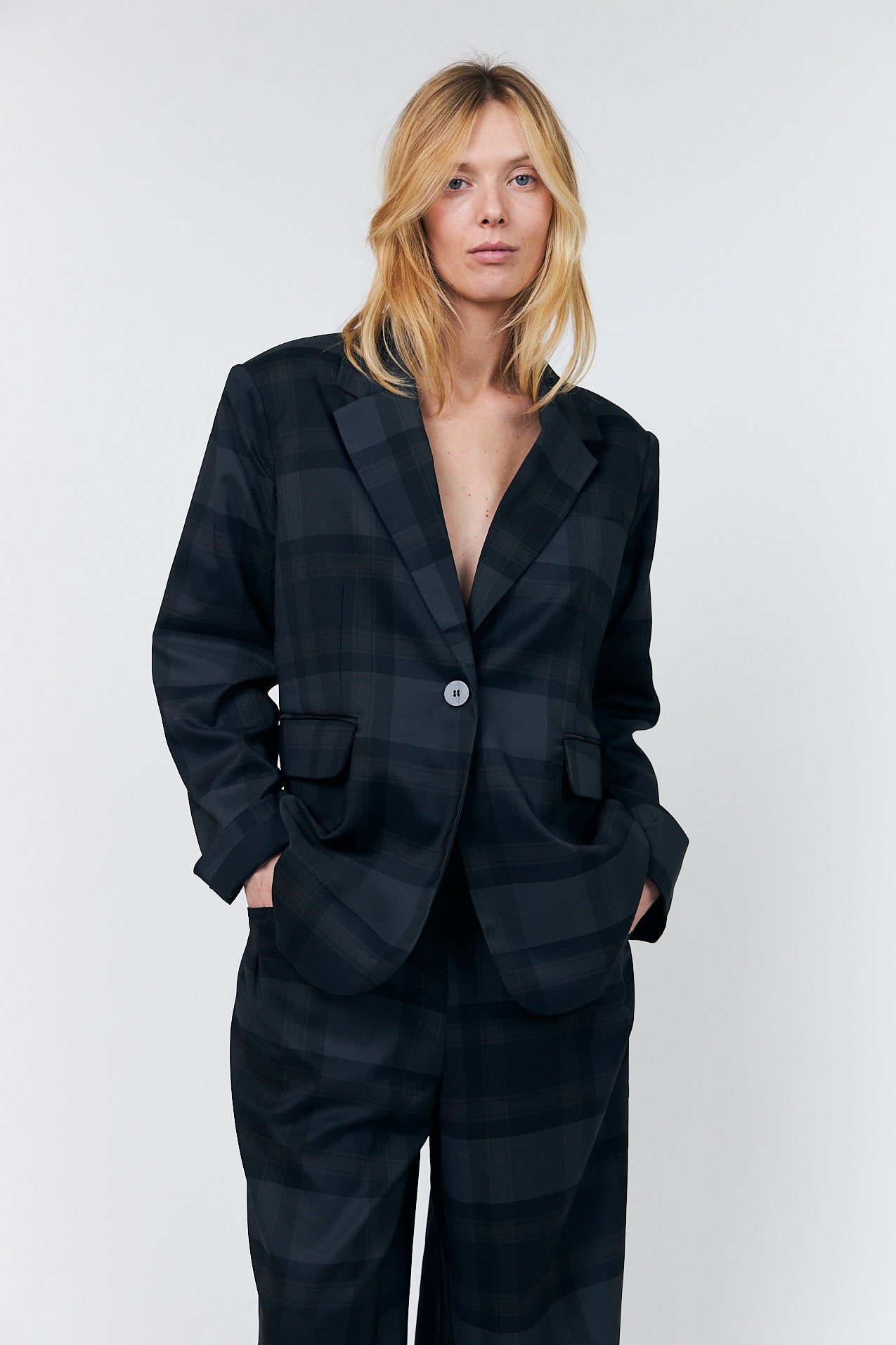 Lollys Laundry FayLL Blazer Blazer 14 Dark Grey