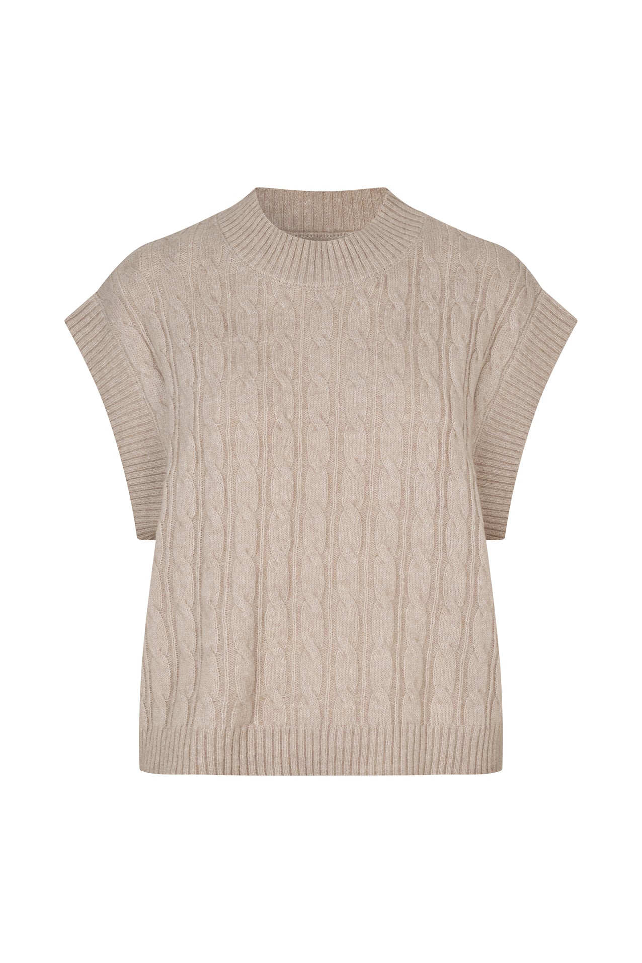 FinnLL Knit Vest - Beige