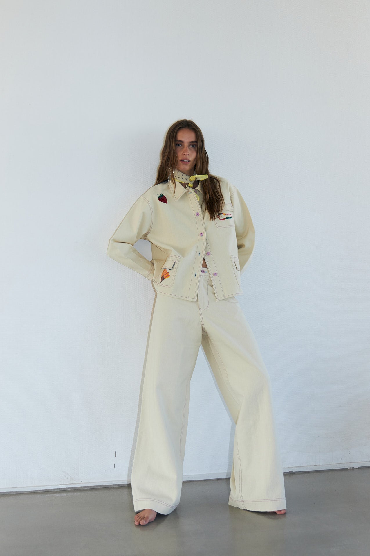 FloridaLL Pants - Creme