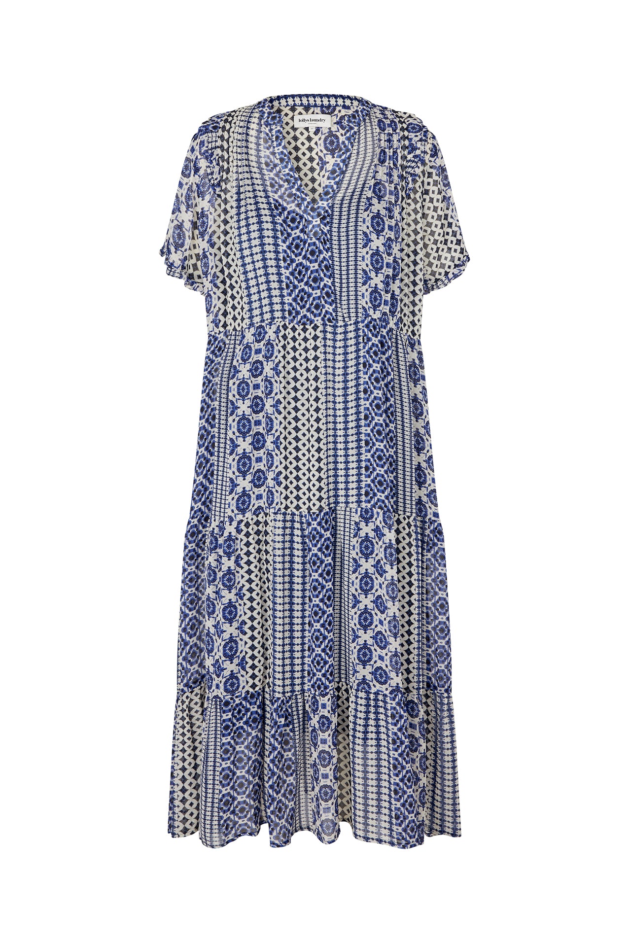 Lollys Laundry FreddyLL Midi Dress SS Dress 20 Blue
