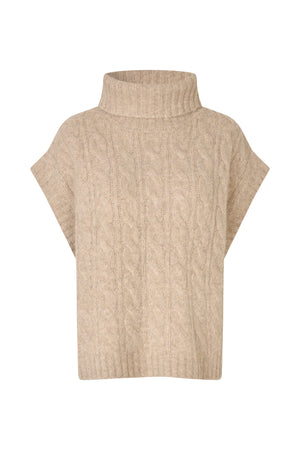 Lollys Laundry FresnoLL Knit Vest Vest 04 Sand