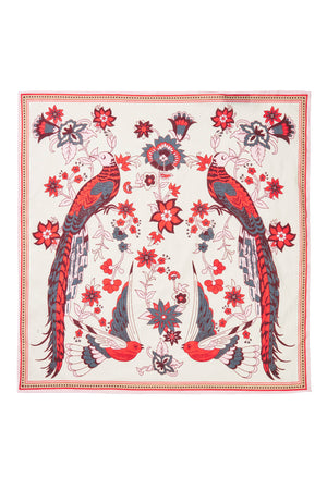 Lollys Laundry GardenbirdsLL Scarf Scarf 02 Creme