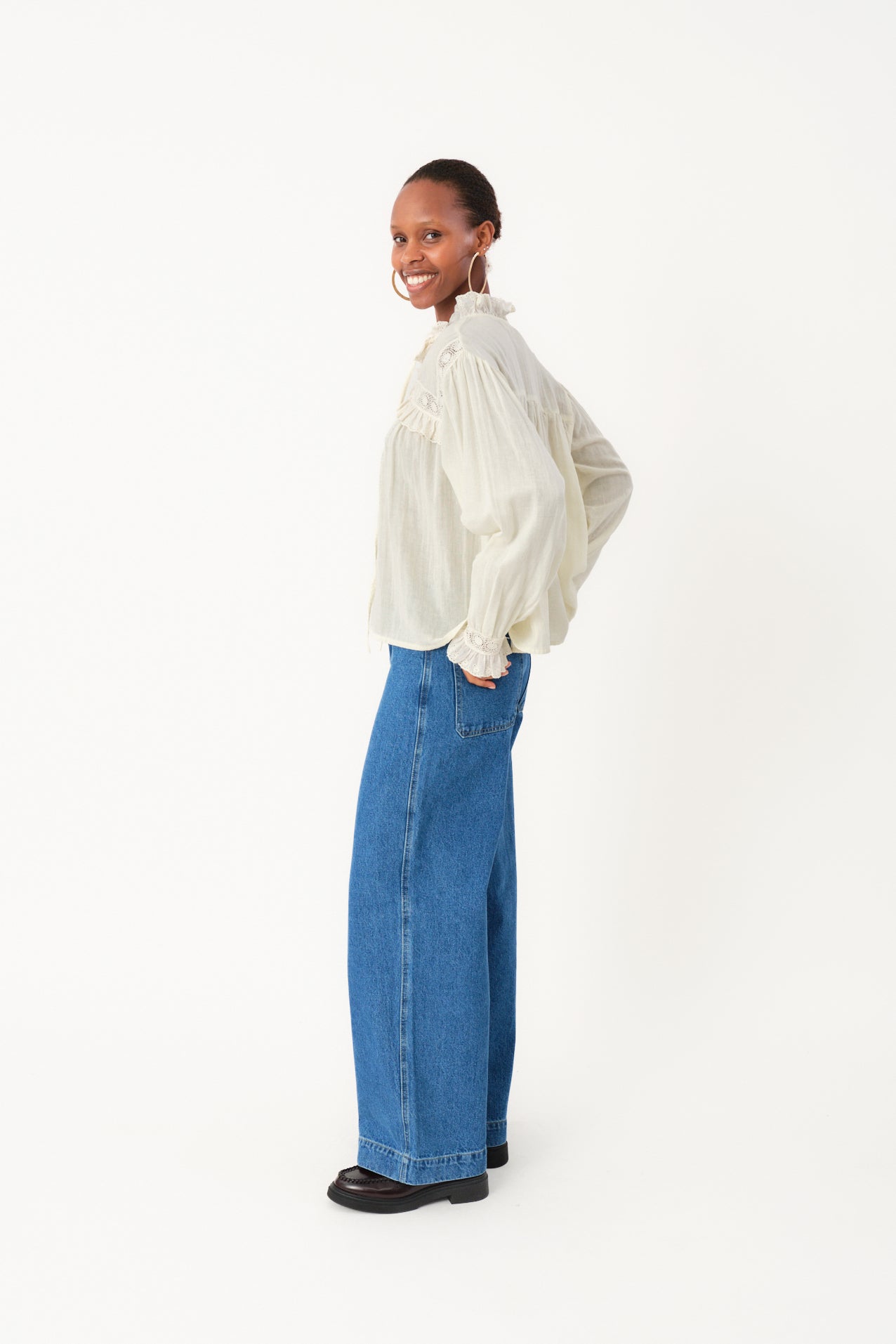 Lollys Laundry GemmaLL Shirt Shirt 02 Creme