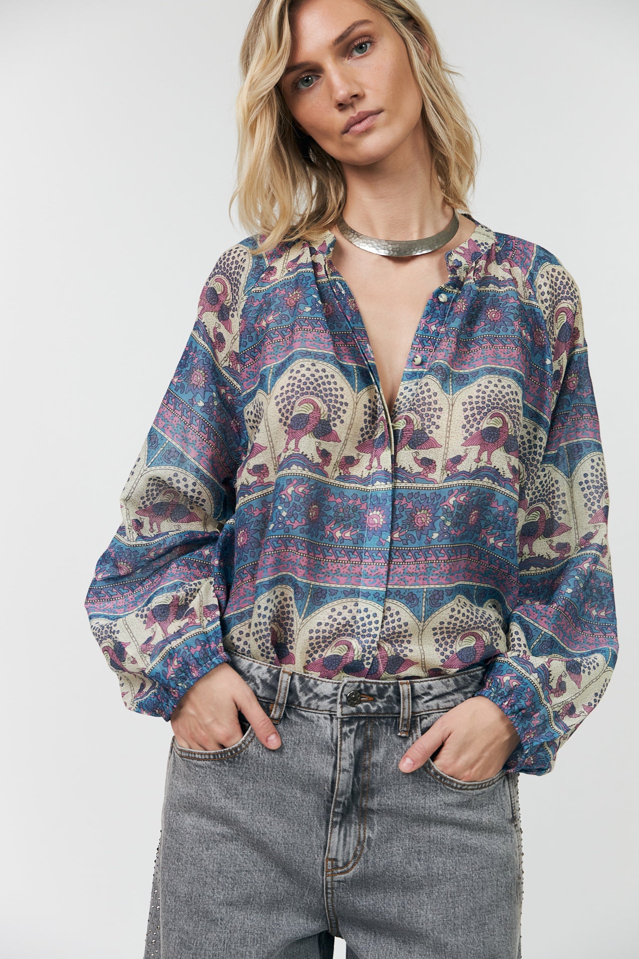 HaileyLL Shirt - Blue