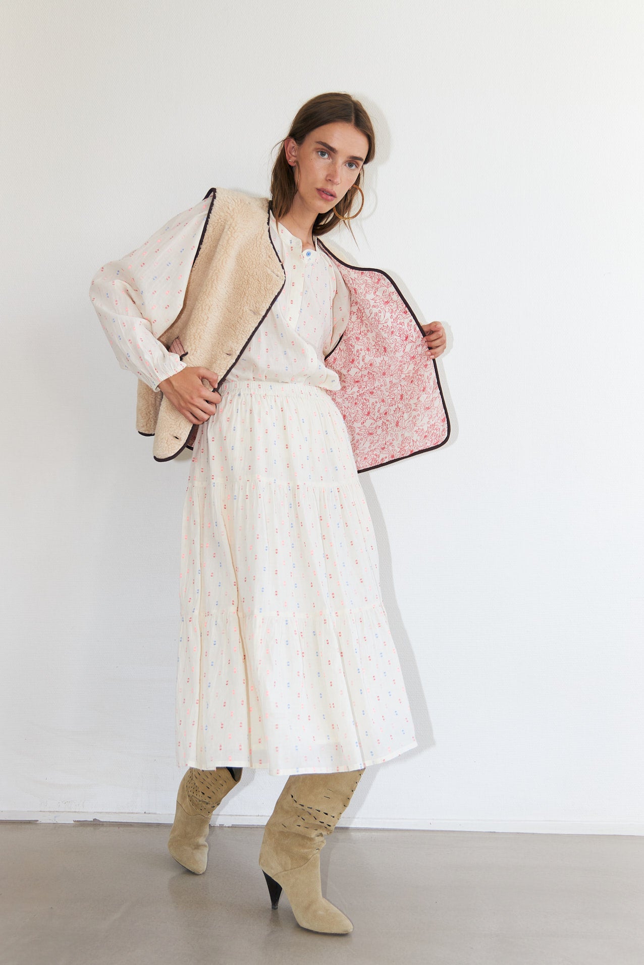 HaileyLL Shirt - Creme