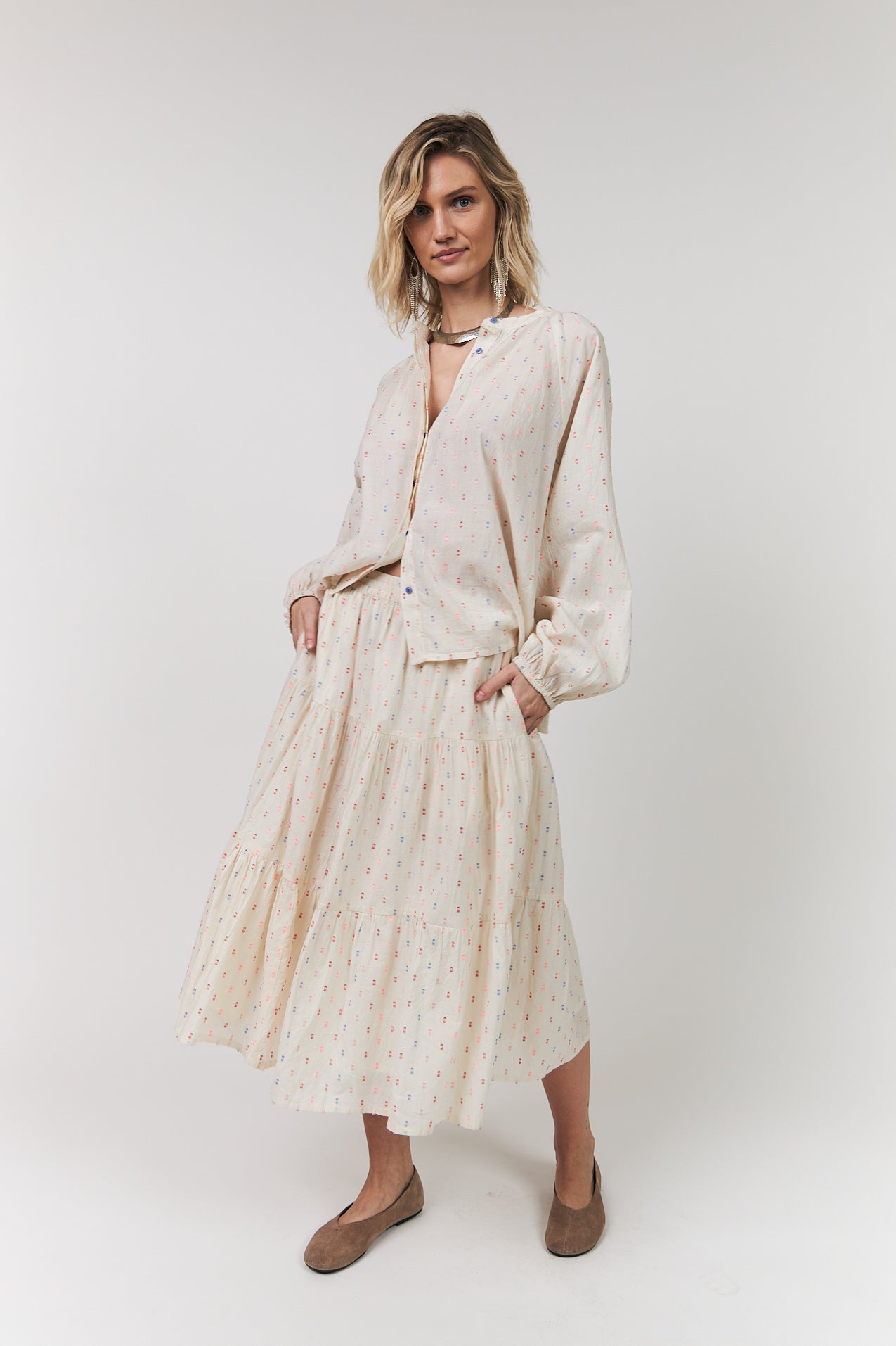 HaileyLL Shirt - Creme