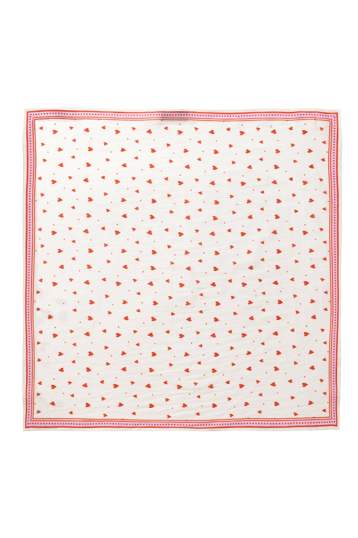 Lollys Laundry HeartsLL Scarf Scarf 30 Red