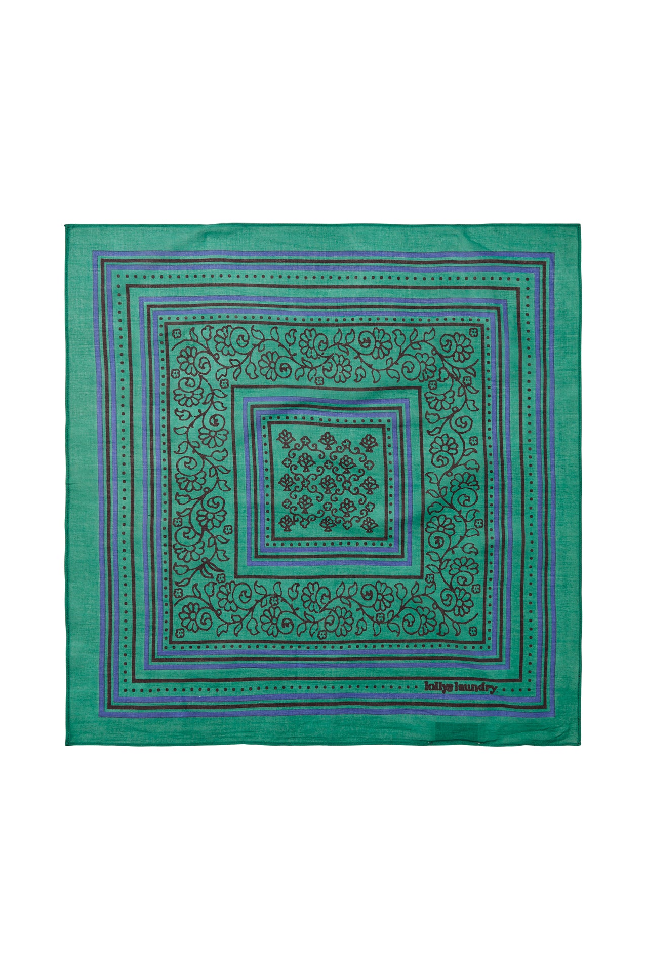 Lollys Laundry HemlockLL Bandana scarf 49 Dusty Green