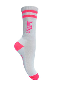 HillLL Socks - Neon Pink