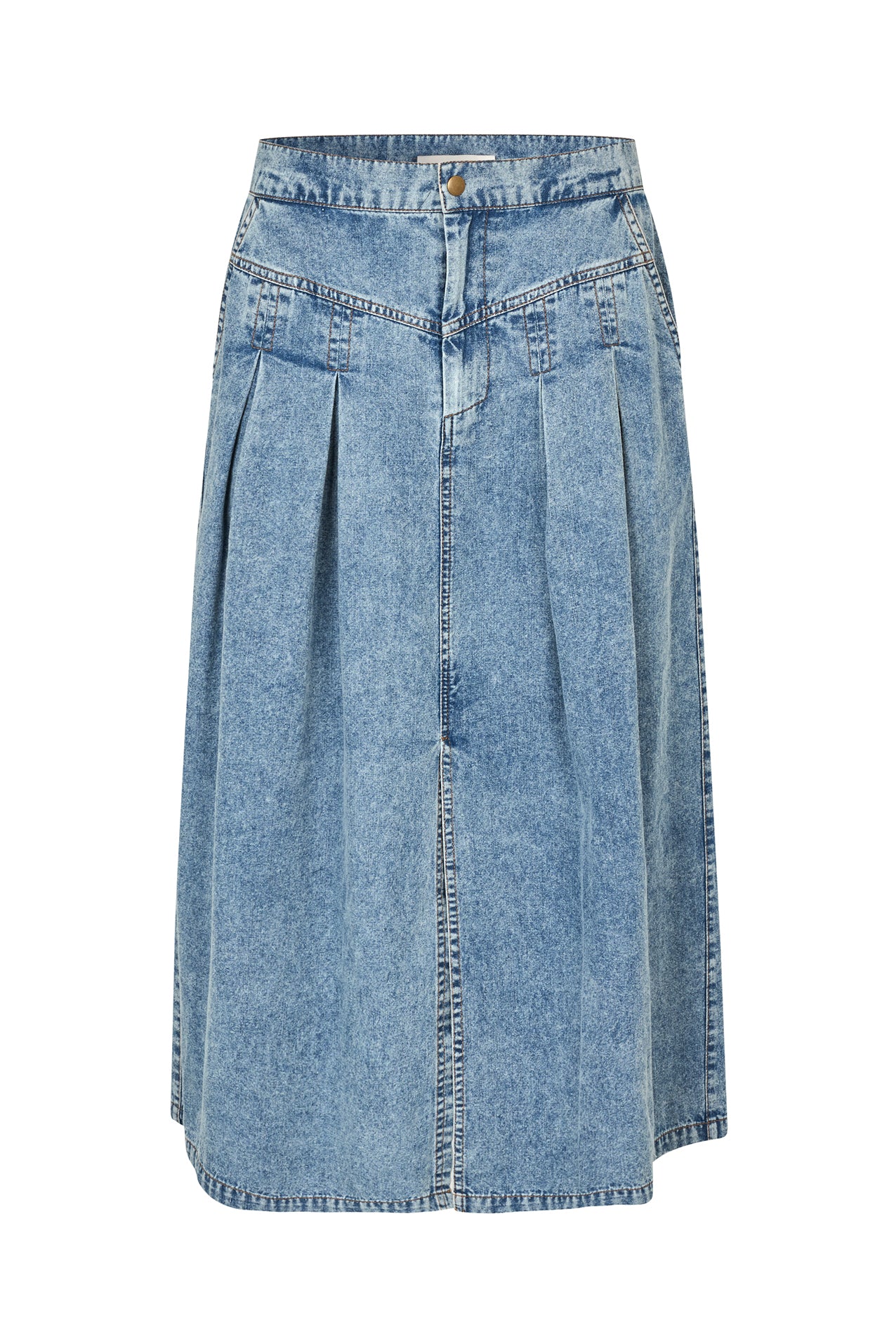 IsaLL Midi Skirt Light Blue