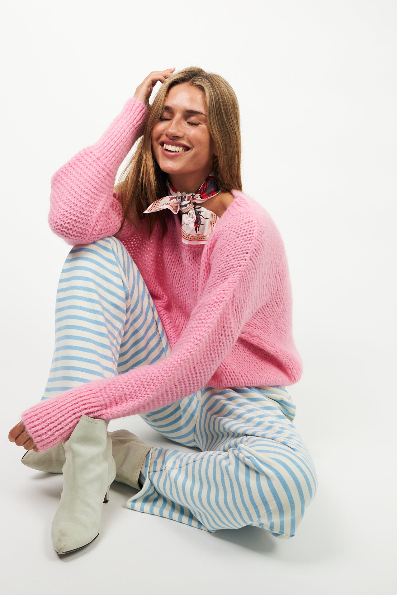 IsoldeLL Knit Jumper - Light Pink