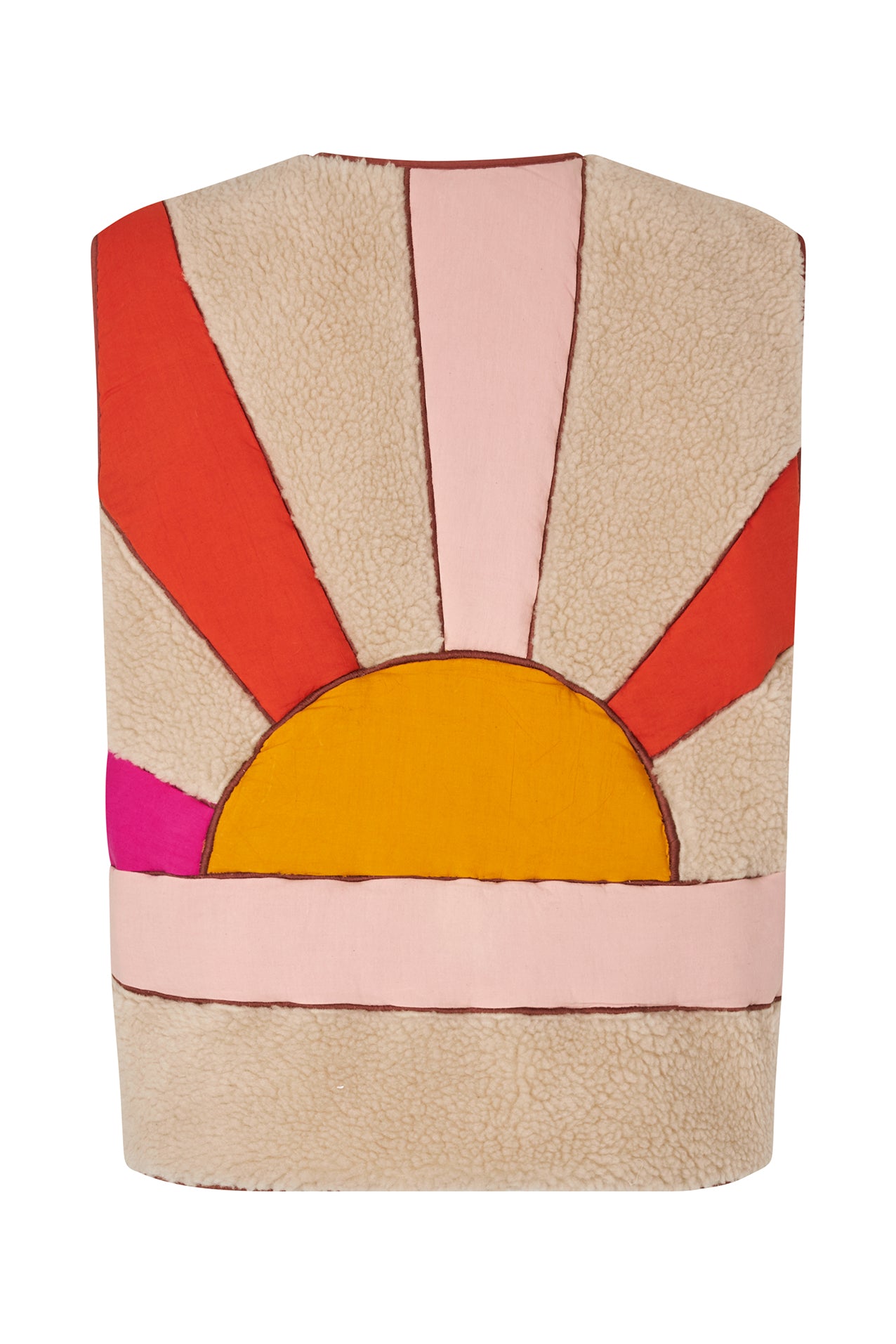 JaceLL Teddy Vest - Sand