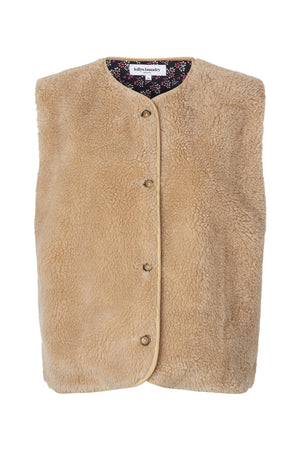 Lollys Laundry JaceLL Vest Vest 04 Sand