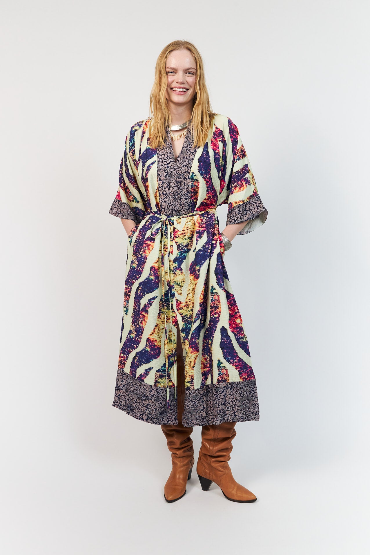 Lollys Laundry JemimaLL Maxi Dress 3/4 Dress 70 Multi