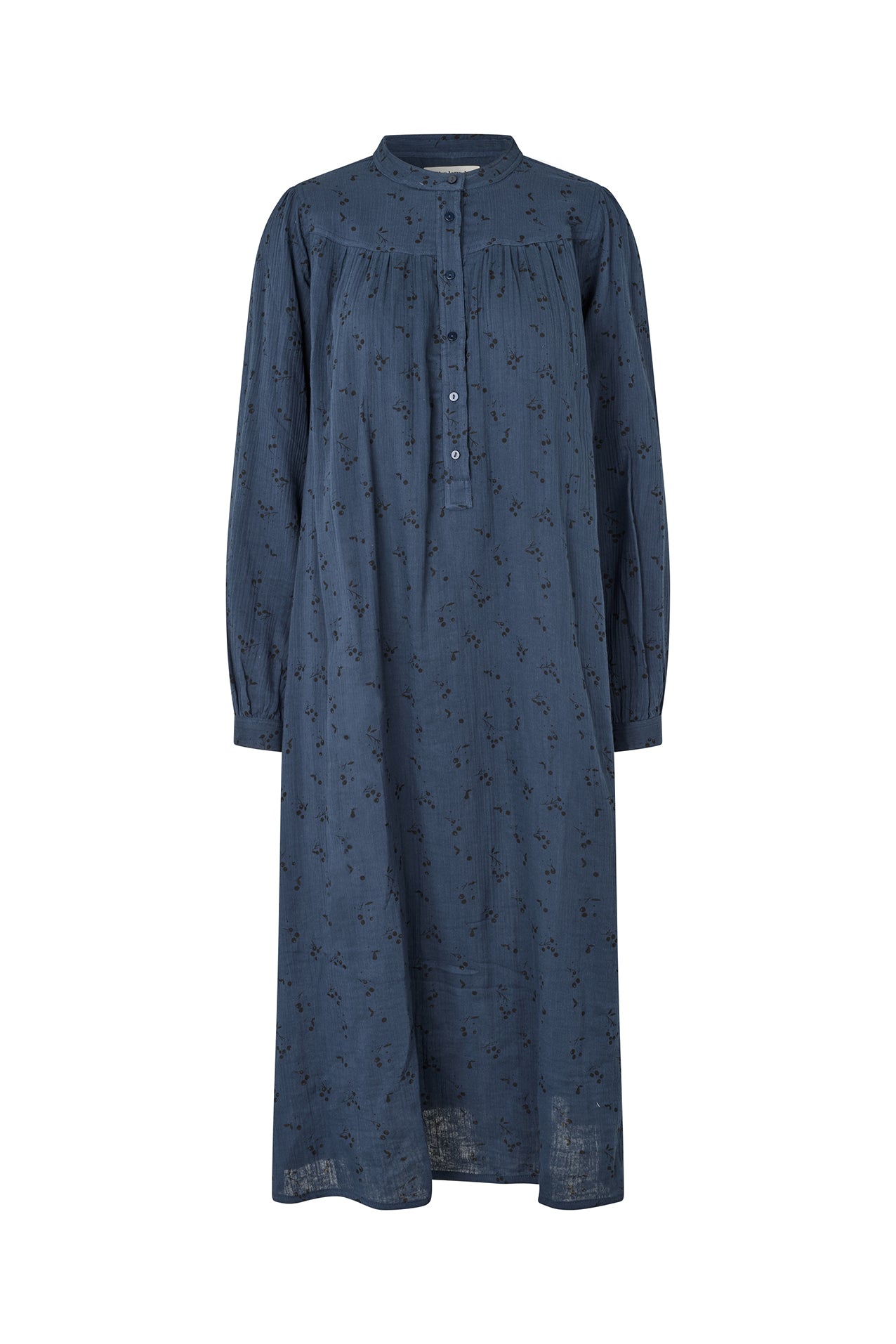 Lollys Laundry JessLL Midi Dress LS Dress 23 Dark Blue