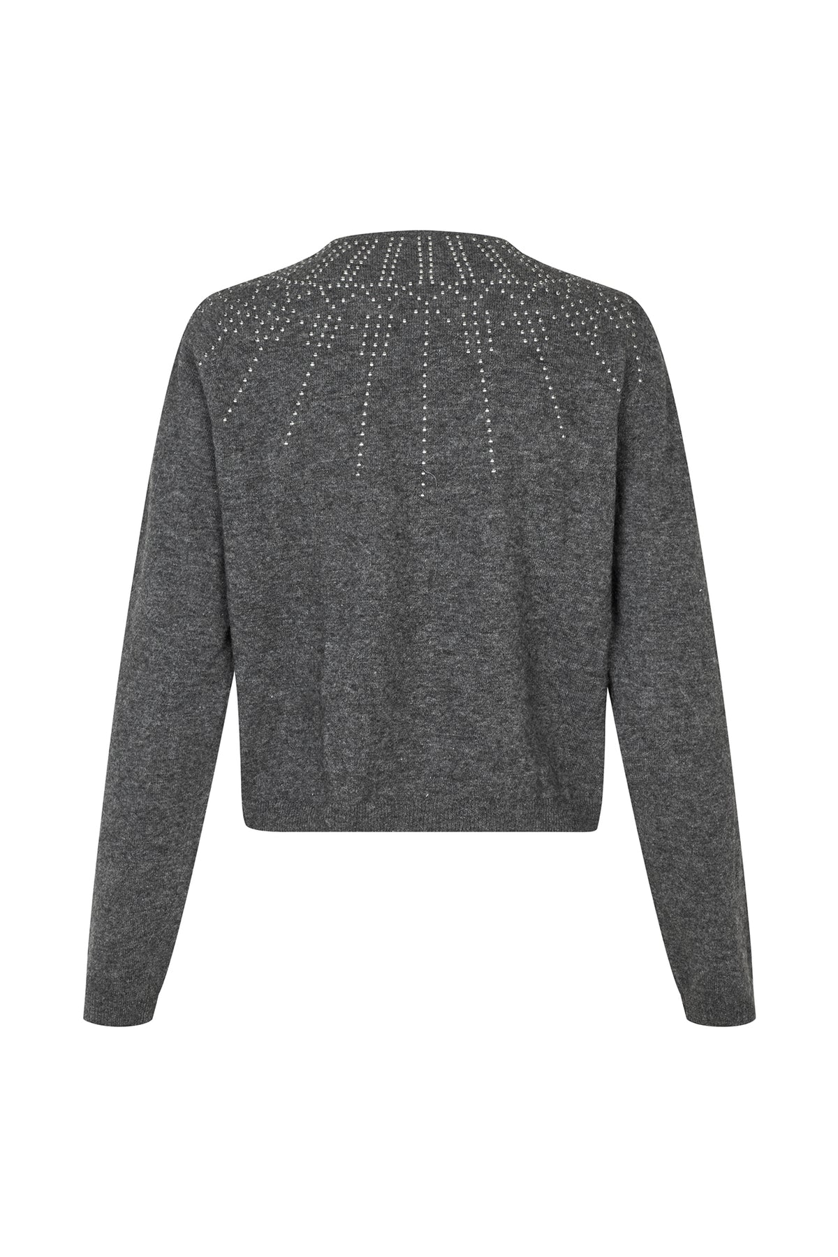 Lollys Laundry JudeLL Knit Cardigan Cardigan  11 Grey Melange