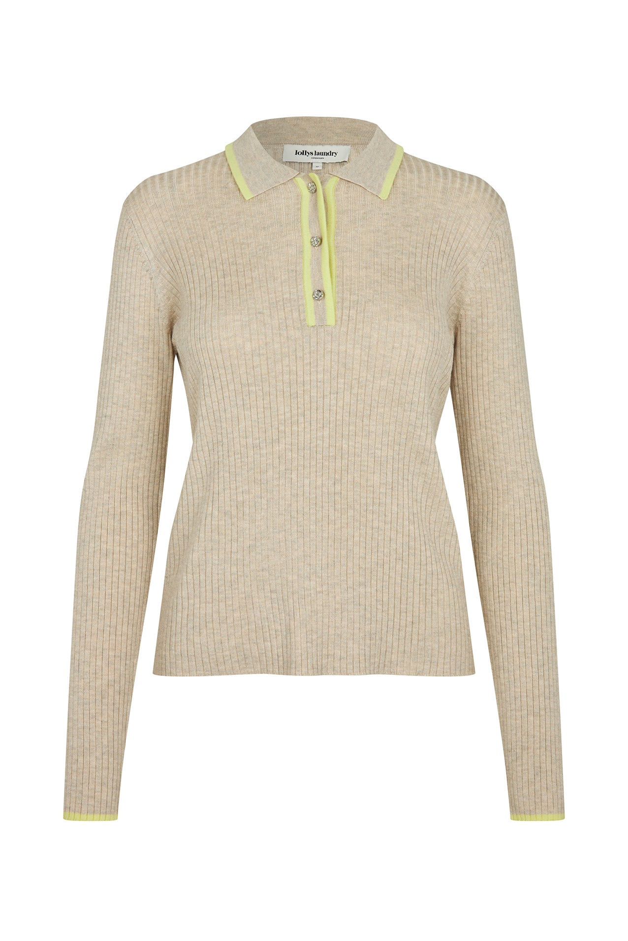 JulioLL Knit Polo - Beige