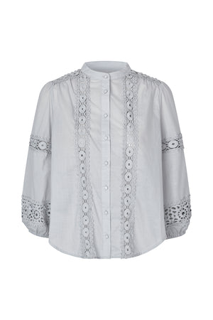 Lollys Laundry JuneLL Shirt LS Shirt 29 Dusty Blue