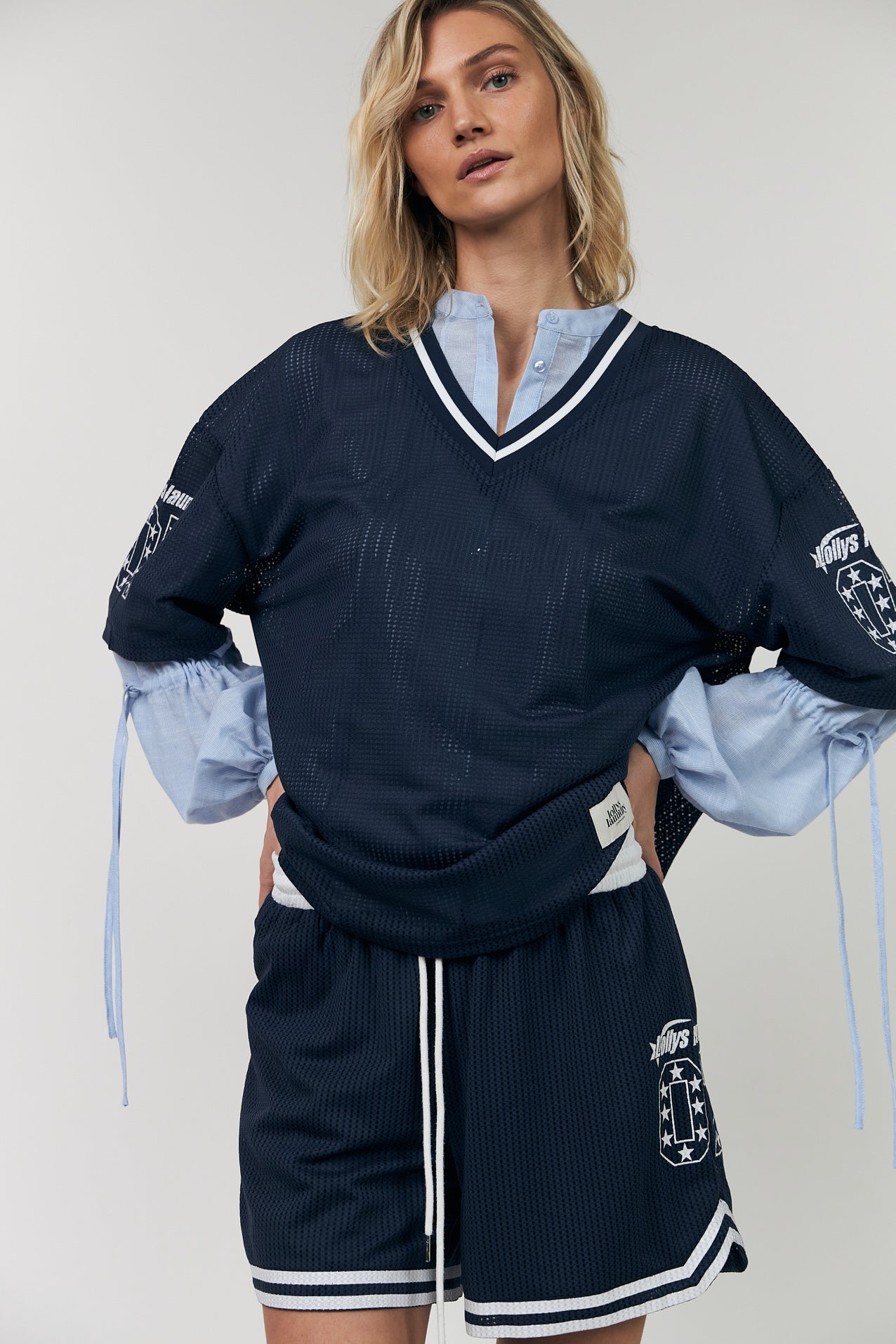 KamillaLL Sports Tee - Dark Blue