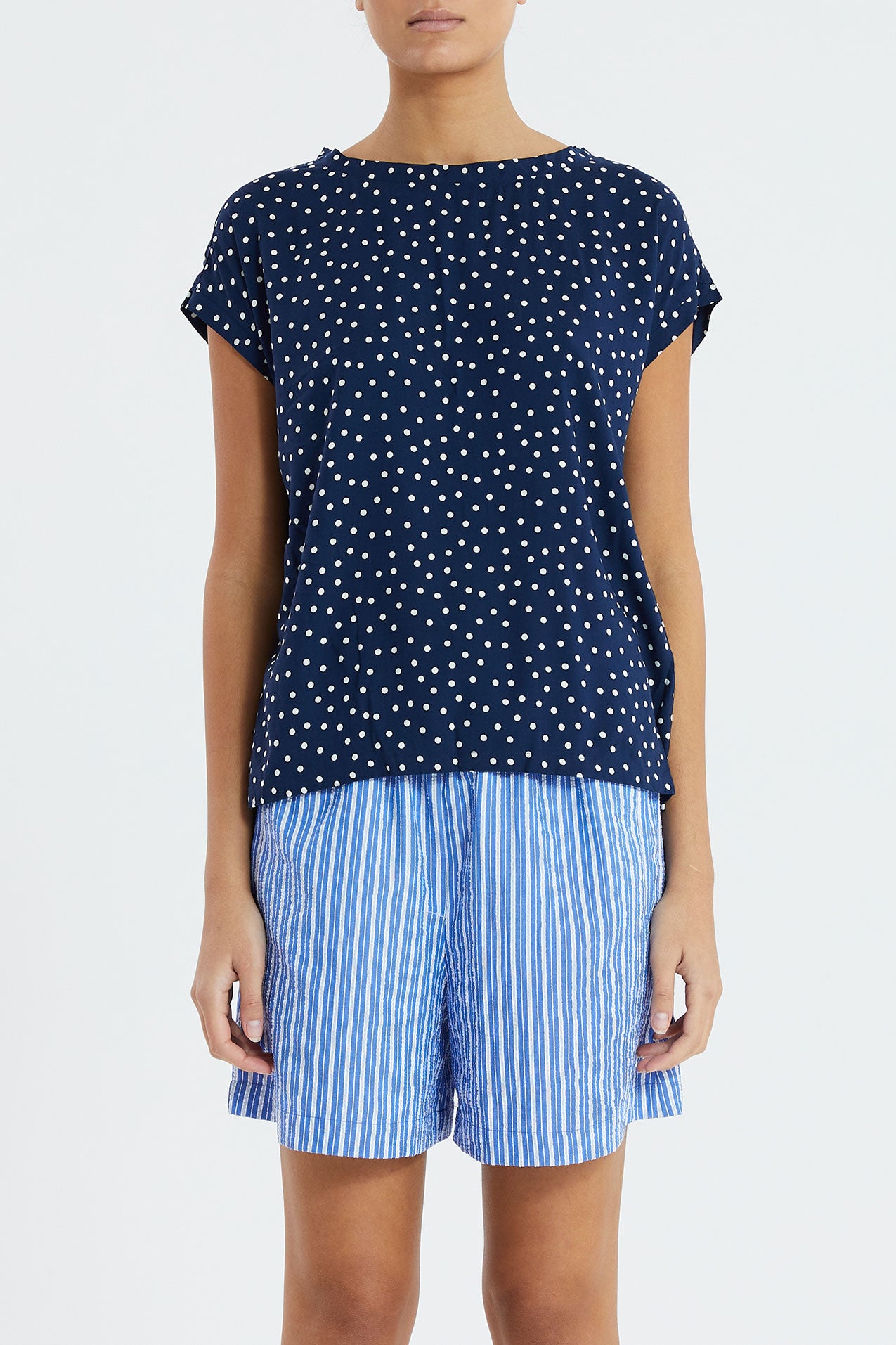 Lollys Laundry Krystal Top Top 76 Dot Print