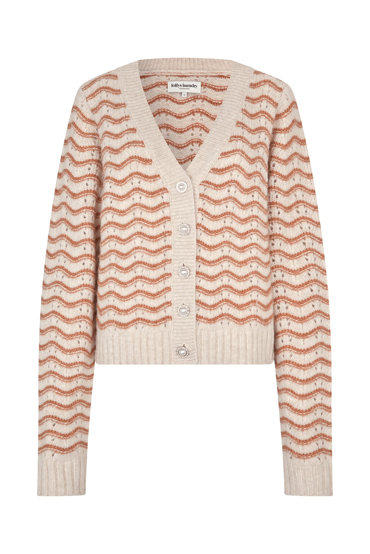 Lollys Laundry LanoLL Cardigan Knit Cardigan 58 Camel