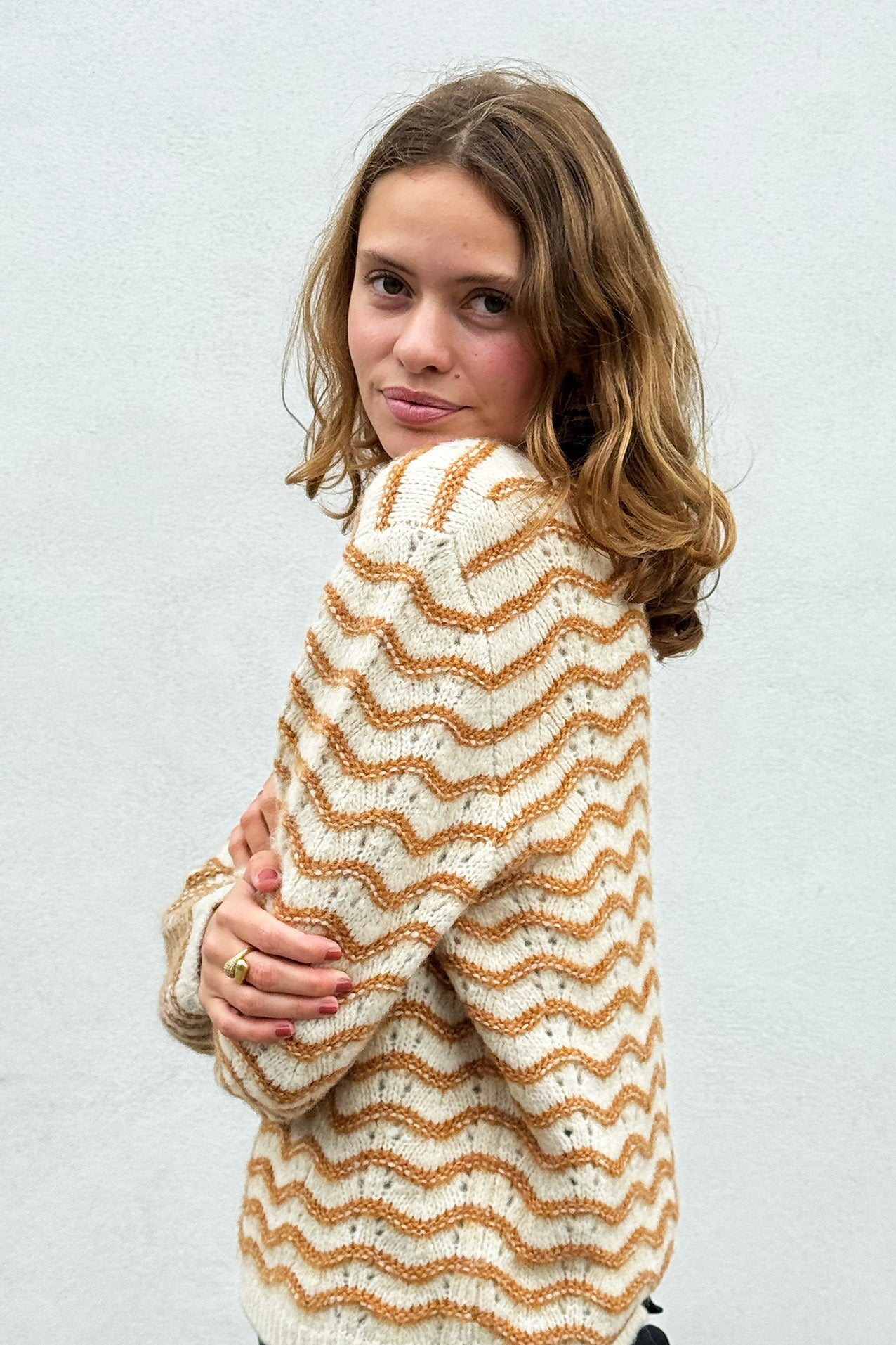 LanoLL Jumper Knit - Camel