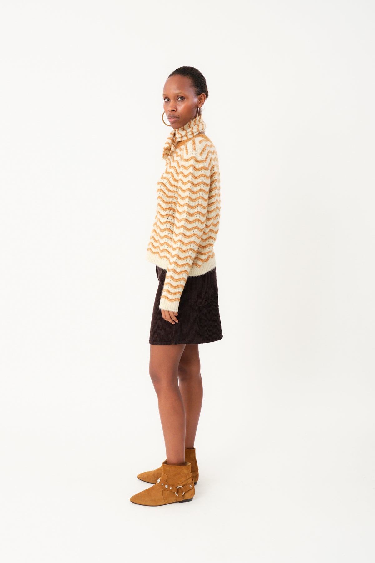 Lollys Laundry LanoLL Jumper Knit Jumper 58 Camel