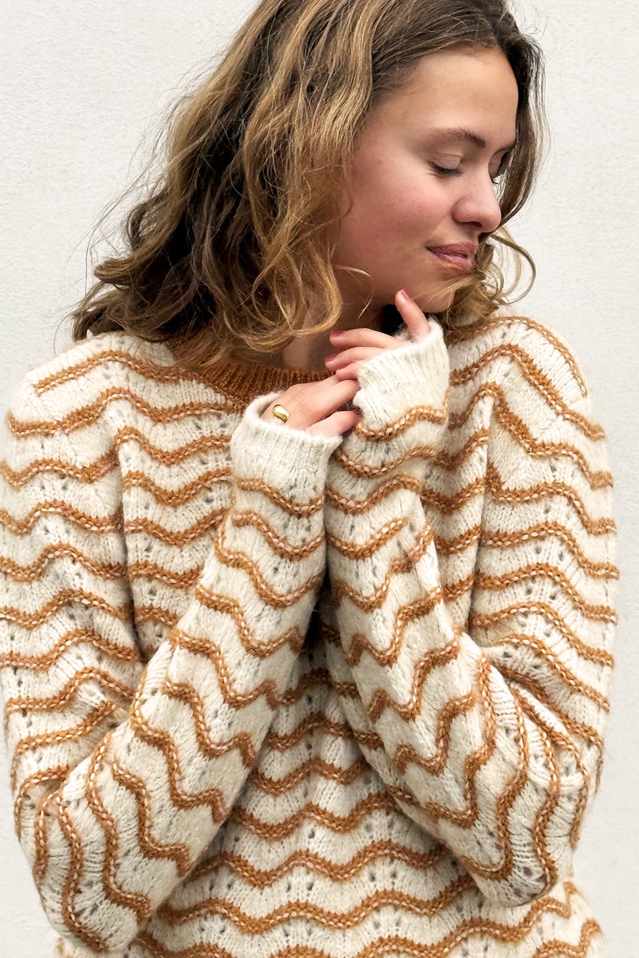 LanoLL Jumper Knit - Camel