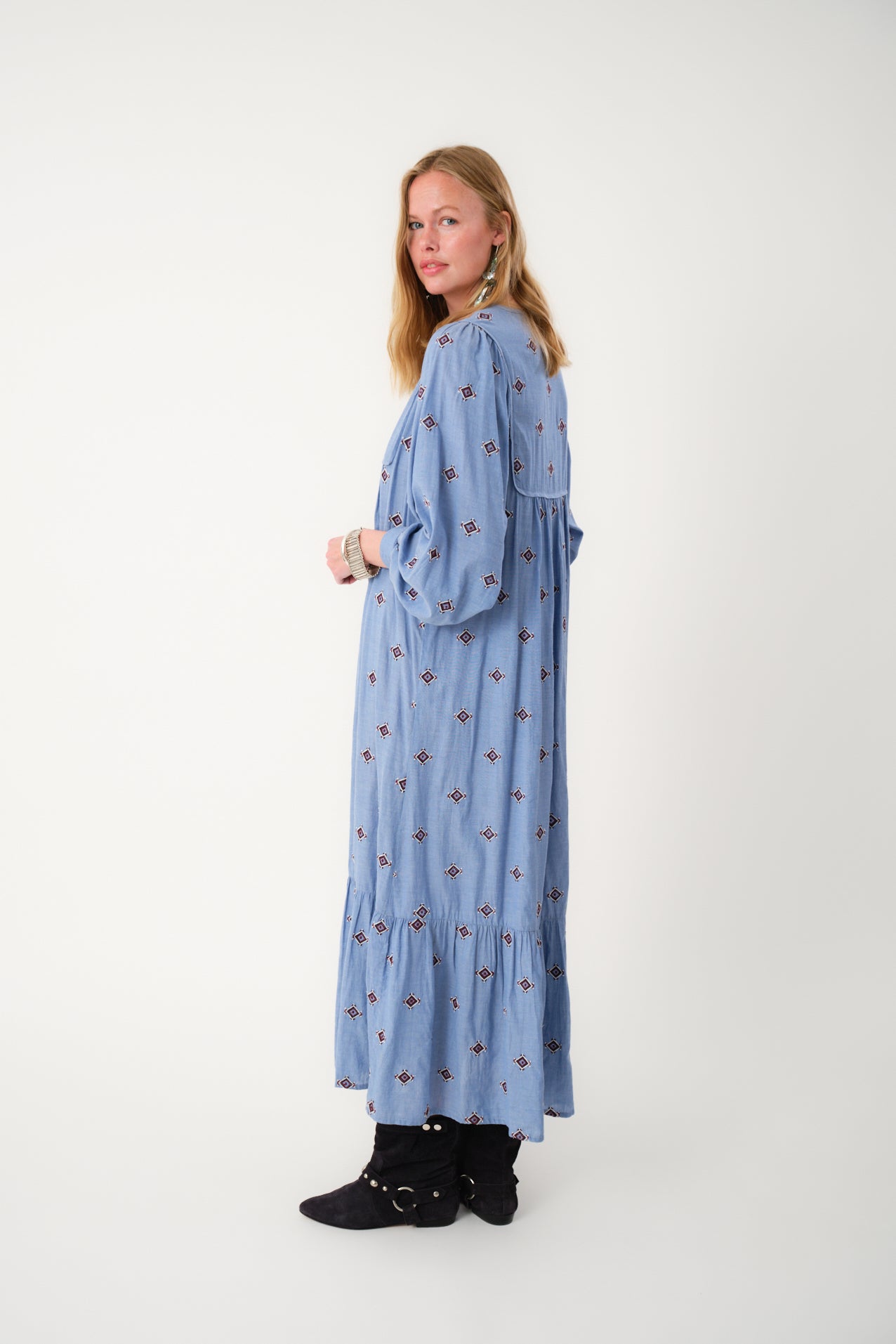 Lollys Laundry LatourLL Maxi Dress Dress 22 Light Blue