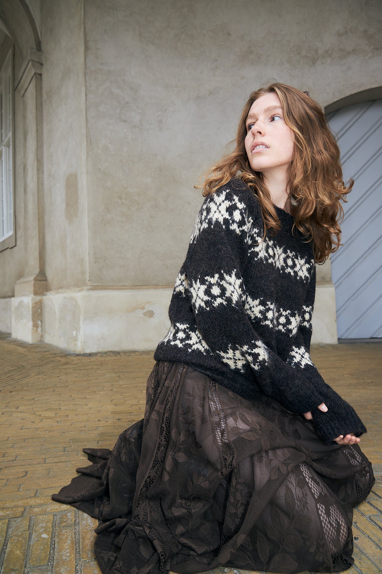 Lollys Laundry LattieLL Knit Jumper 87 Dark Mokka