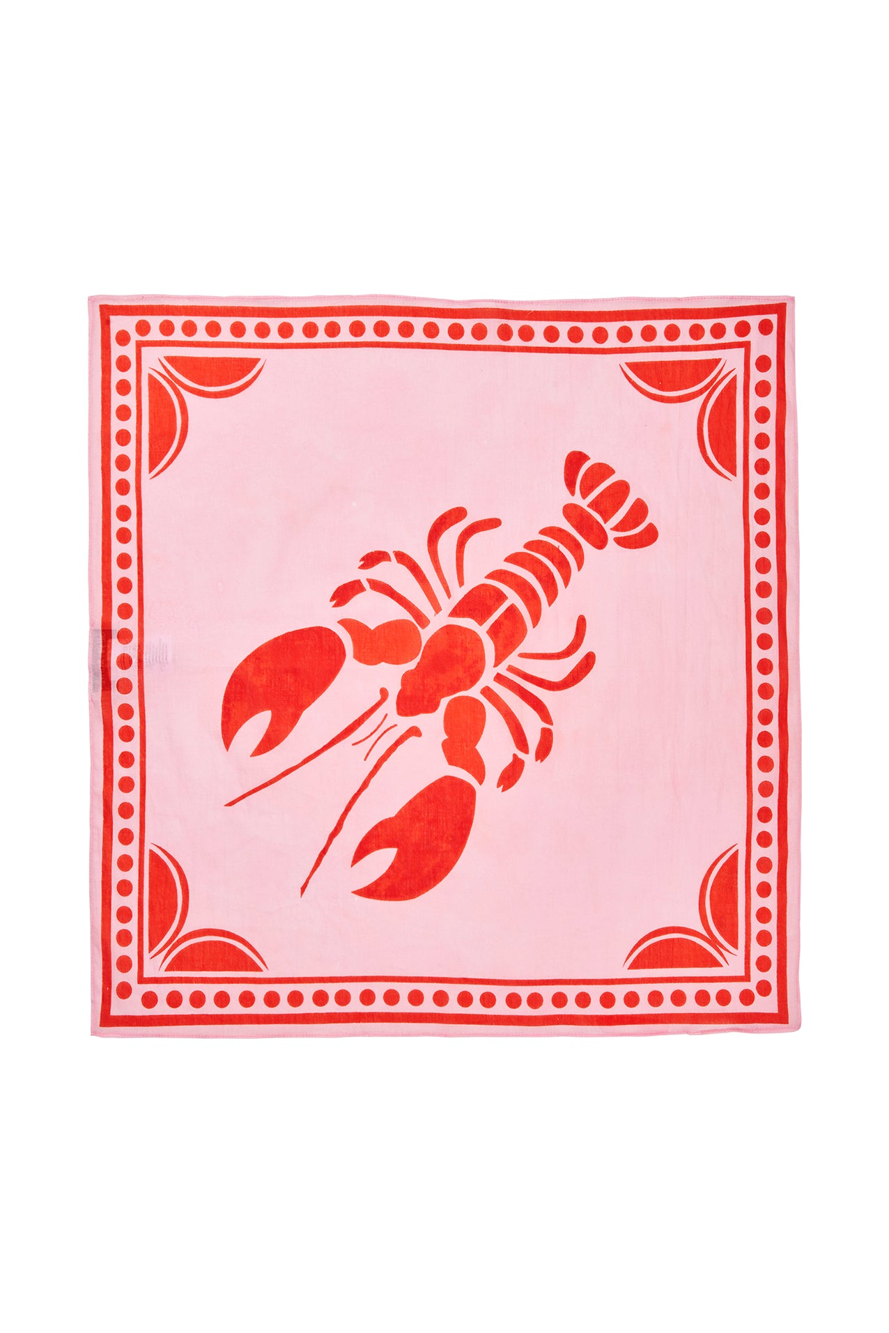 LibbyLL Lobster scarf - Red