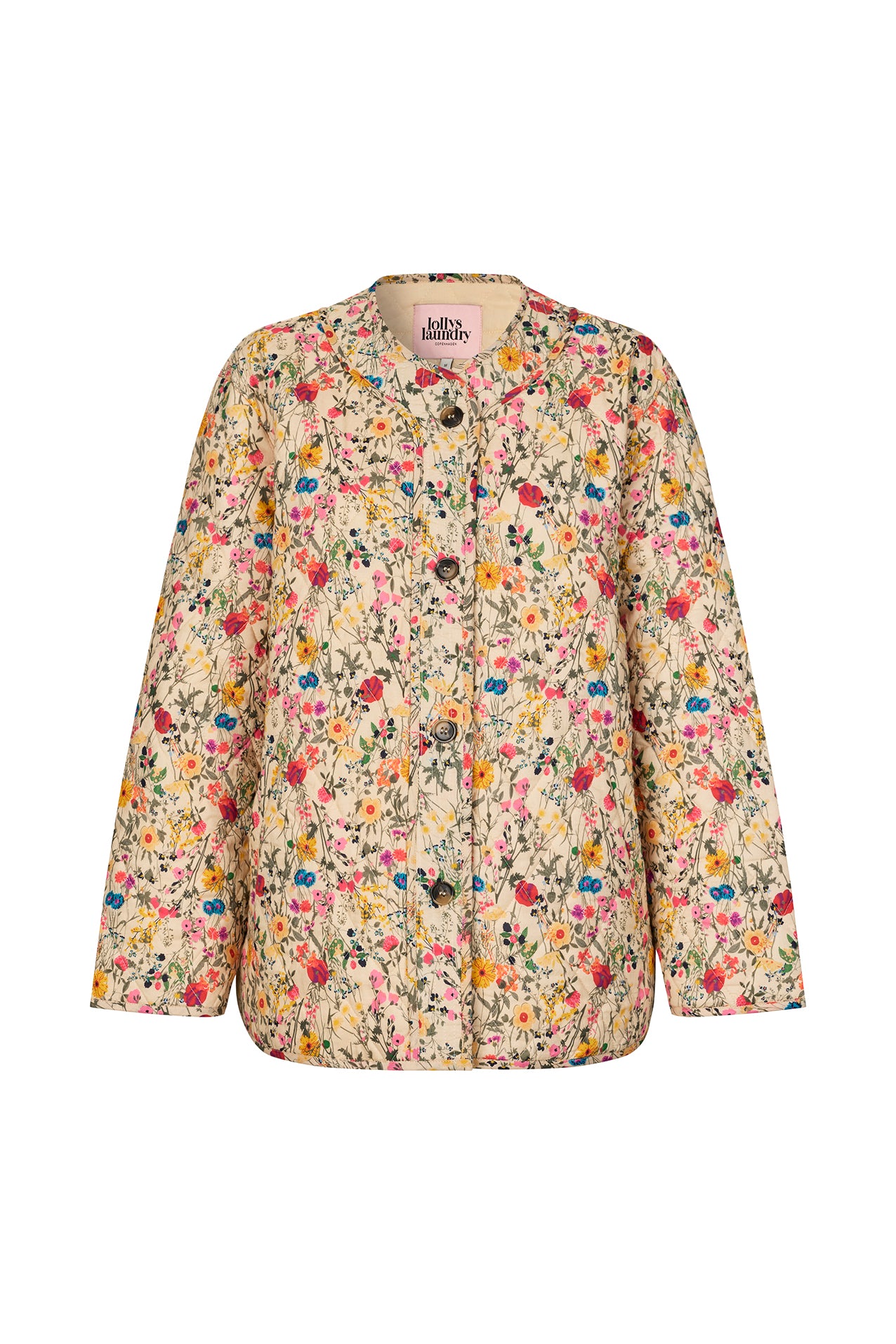 LilyLL quilted jacket with floral print | Lollys Laundry