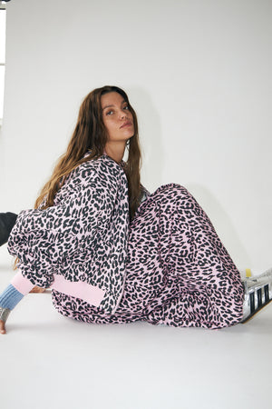 Lollys Laundry LiwLL Bomber Jacket Outerwear 72 Leopard Print