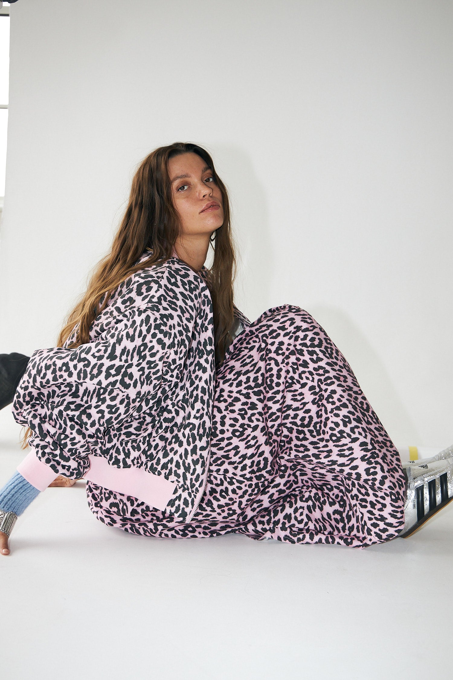 LiwLL Bomber Jacket - Leopard Print