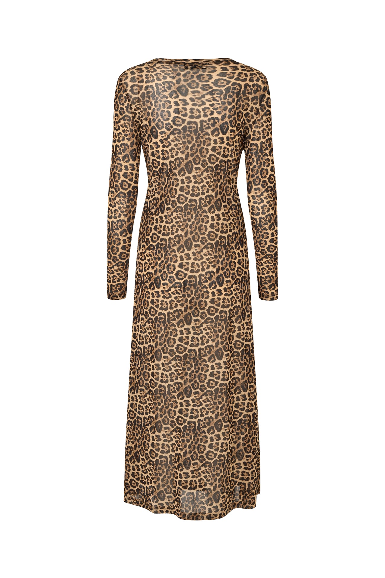 Lollys Laundry LoganLL Maxi Dress LS Dress 72 Leopard Print