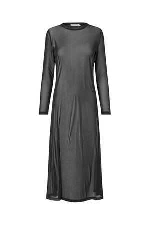 Lollys Laundry LoganLL Maxi Dress LS Dress 99 Black