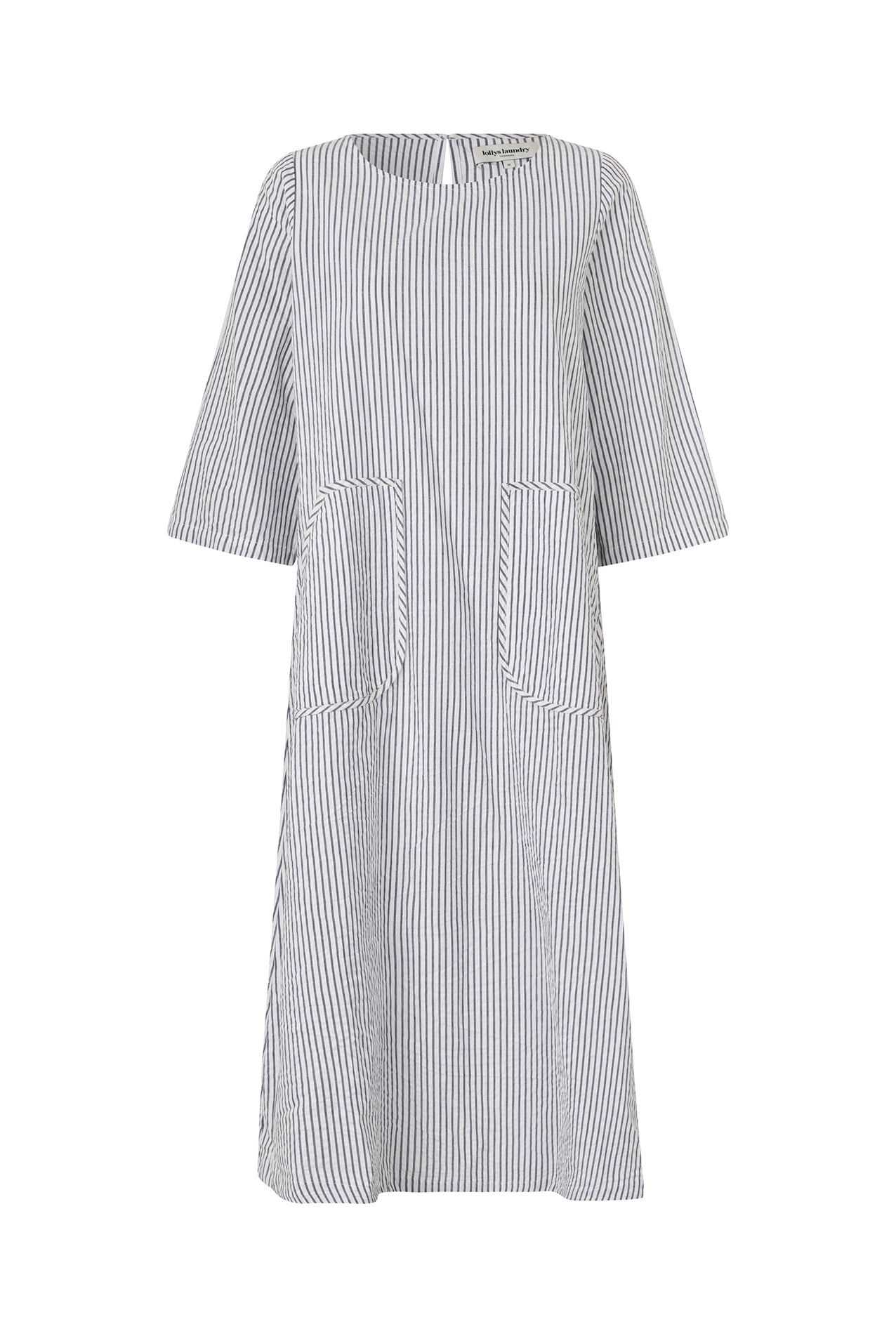 LucasLL Midi Dress SS - Stripe – LOLLYS LAUNDRY