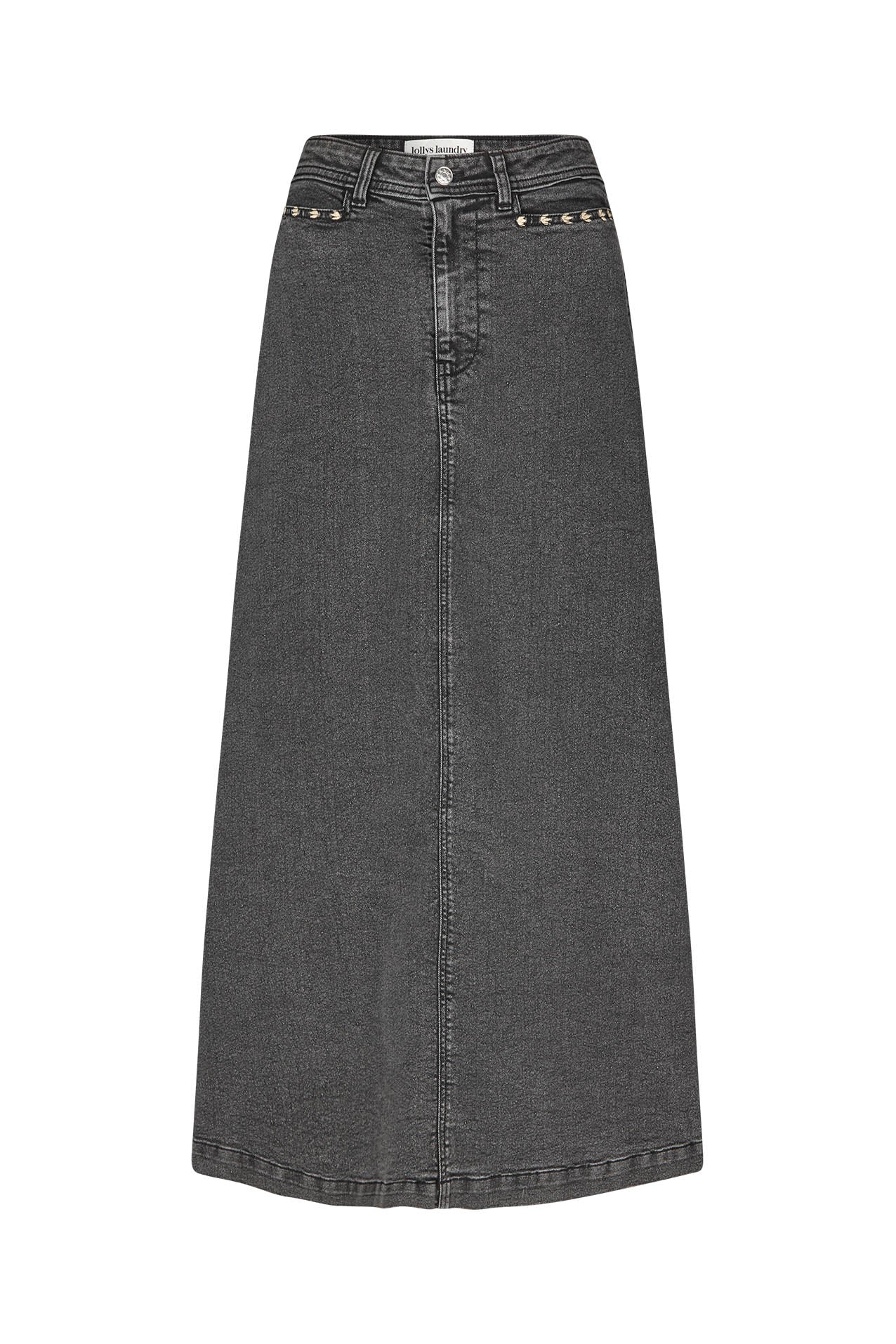 Lollys Laundry LunaLL Maxi Skirt Skirt 18 Washed Black