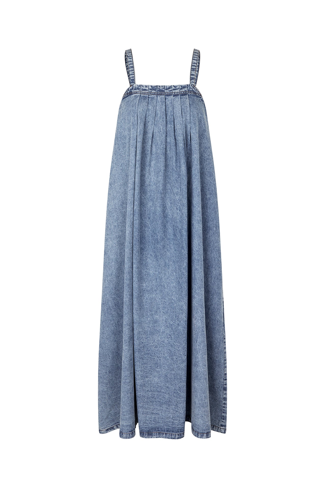 Lollys Laundry LungoLL Maxi Dress Dress 100 Washed Denim